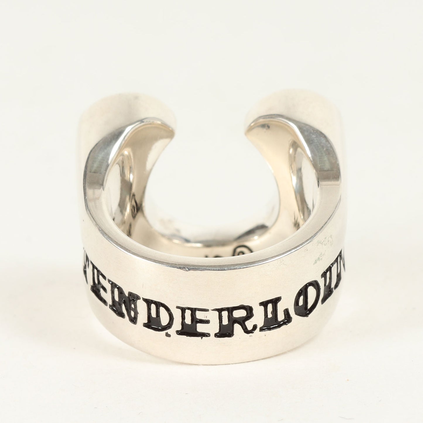 ダイヤ ホースシュー リング(H.S RING SILVER STONE CHICK SIZE)