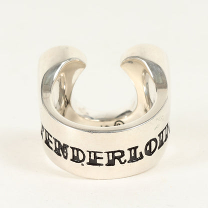 ダイヤ ホースシュー リング(H.S RING SILVER STONE CHICK SIZE)