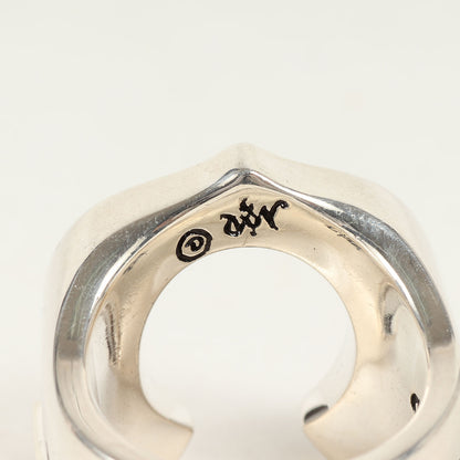 ダイヤ ホースシュー リング(H.S RING SILVER STONE CHICK SIZE)