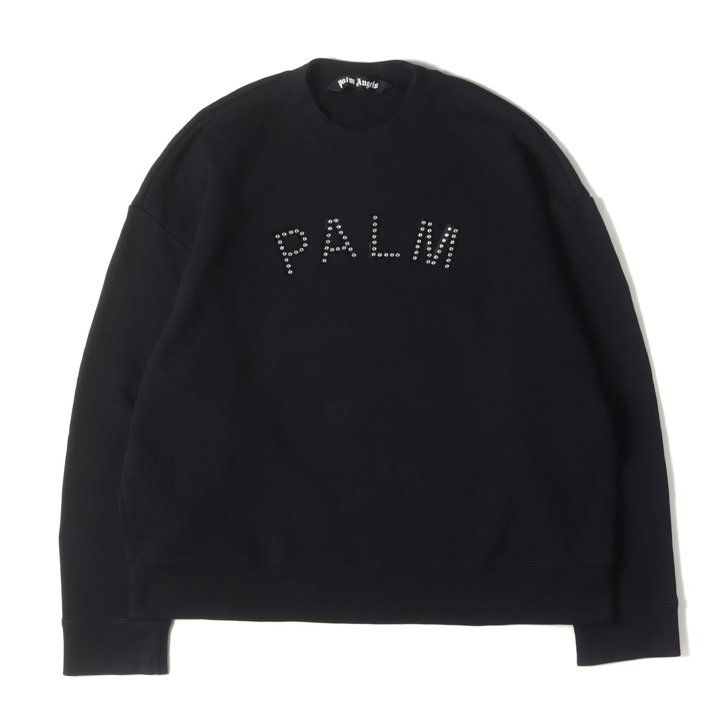 22AW ラインストーンロゴ オーバーサイズ ヘビー スウェット