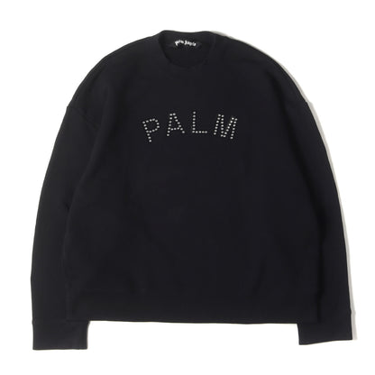 22AW ラインストーンロゴ オーバーサイズ ヘビー スウェット