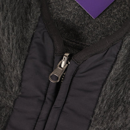 24AW ウールフリース フィールド カーディガン (PLAS Wool Fleece Field Cardigan)
