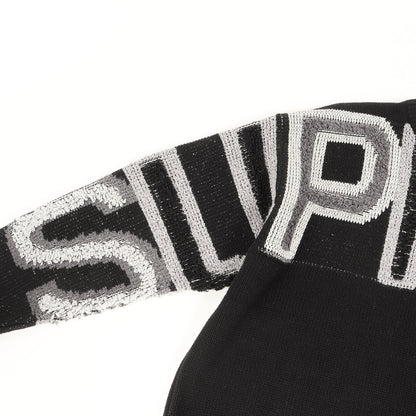 21AW シェニールロゴ ニットセーター(Chenille Logo Sweater)
