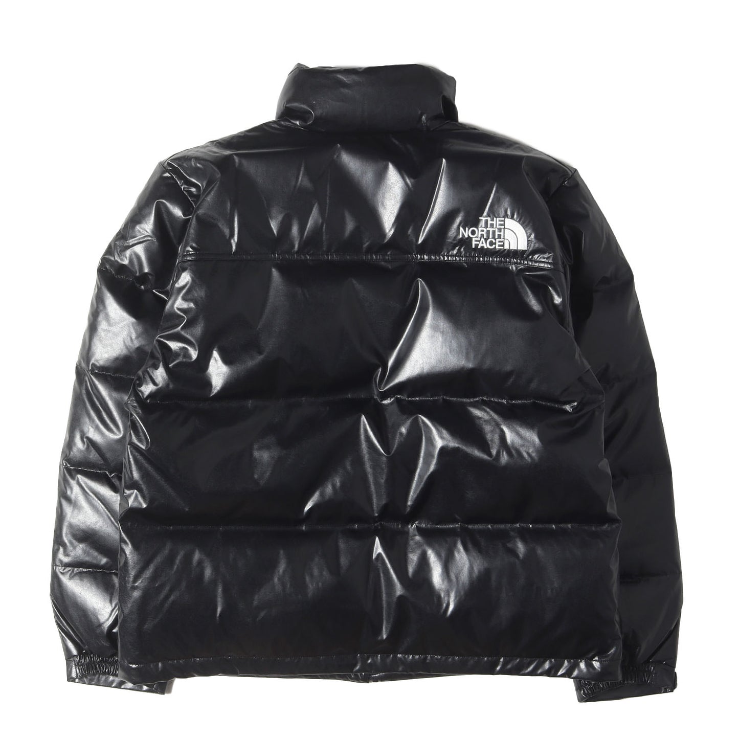 24AW ×THE NORTH FACE シンセティックレザー ヌプシ ダウンジャケット