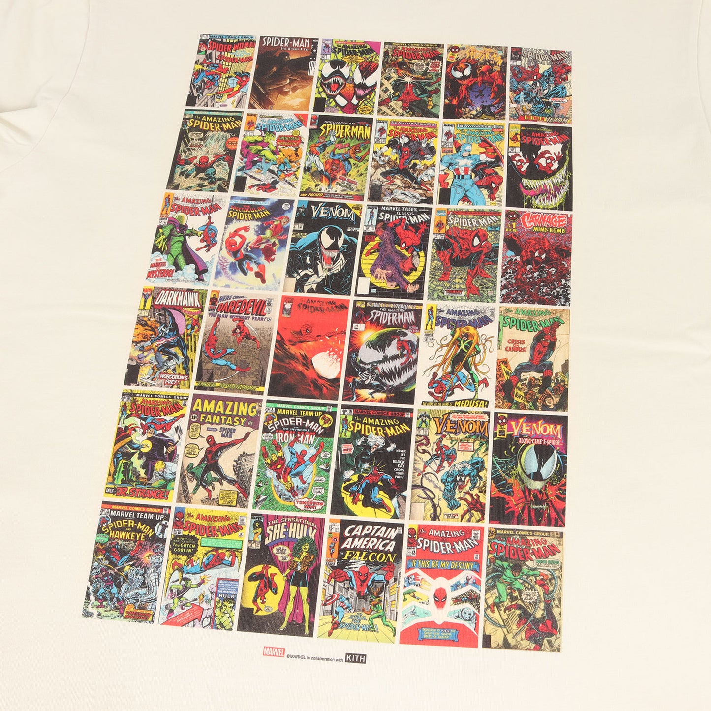 22SS ×MARVEL スパイダーマン コミックカバー Tシャツ(Spider-Man Comic Covers Tee)