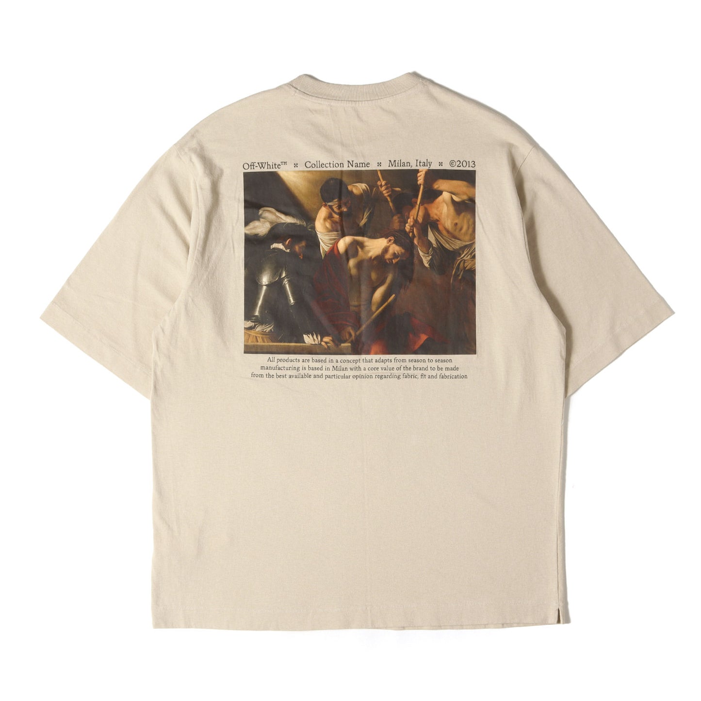 22SS 絵画グラフィック Tシャツ(CARAVAGGIO TEE)