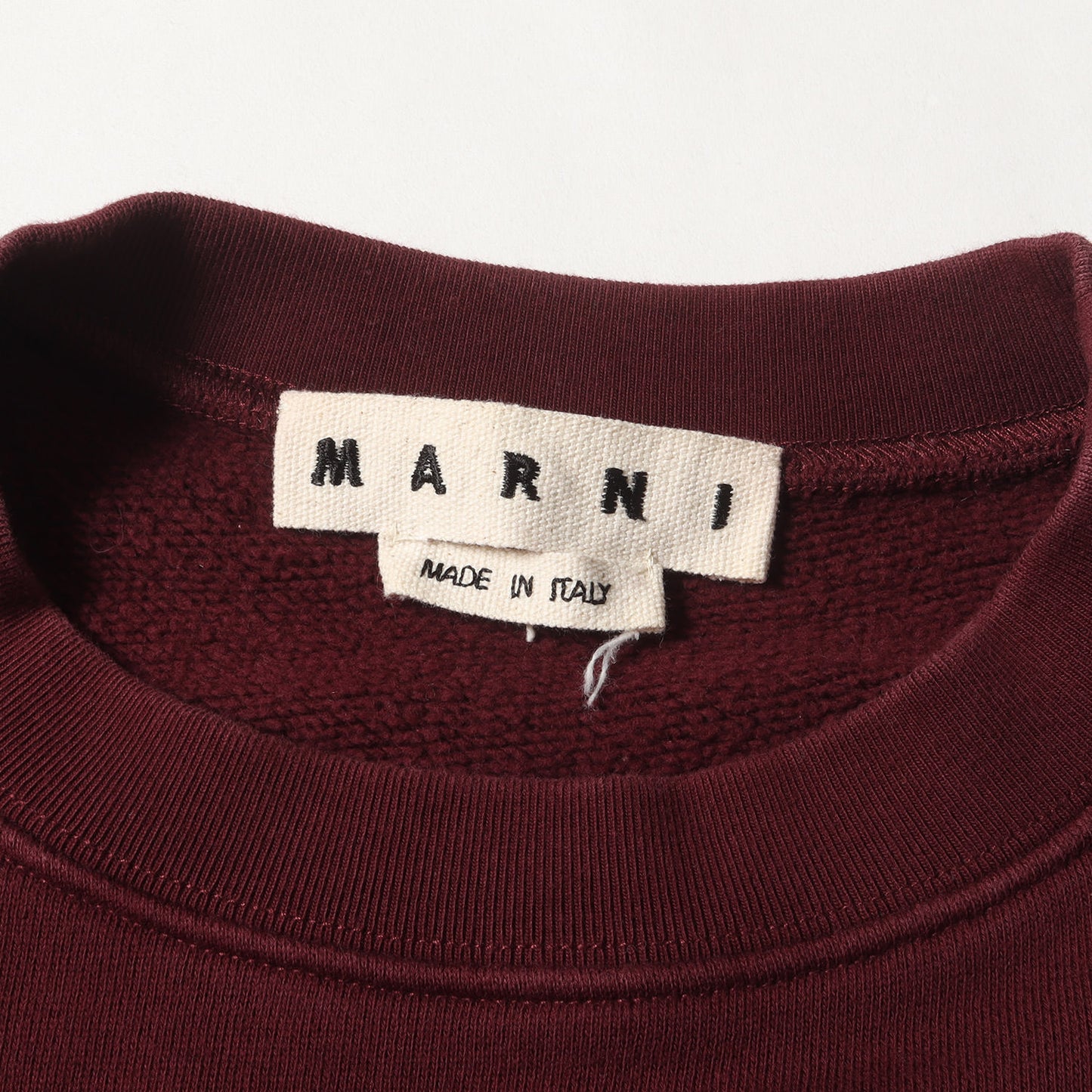 ワッペン付き リバースウィーブ スウェット