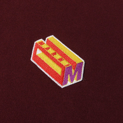 ワッペン付き リバースウィーブ スウェット