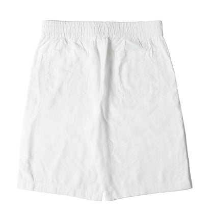 22SS インターロッキングGG サイド ロープライン レーヨン イージーショーツ