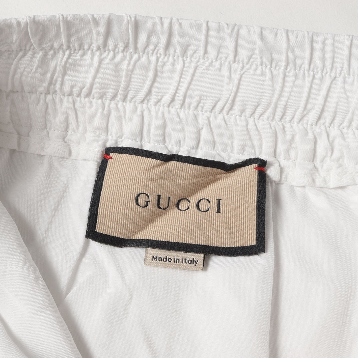 22SS インターロッキングGG サイド ロープライン レーヨン イージーショーツ