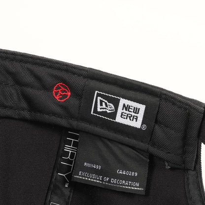 ×NEW ERA シグネチャーロゴ アジャスタブル ベースボールキャップ