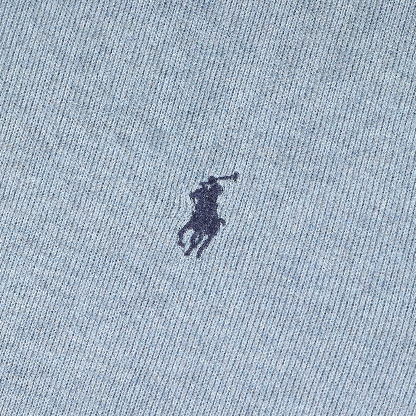 00s ポニー刺繍 ハーフジップ リブ スウェットシャツ