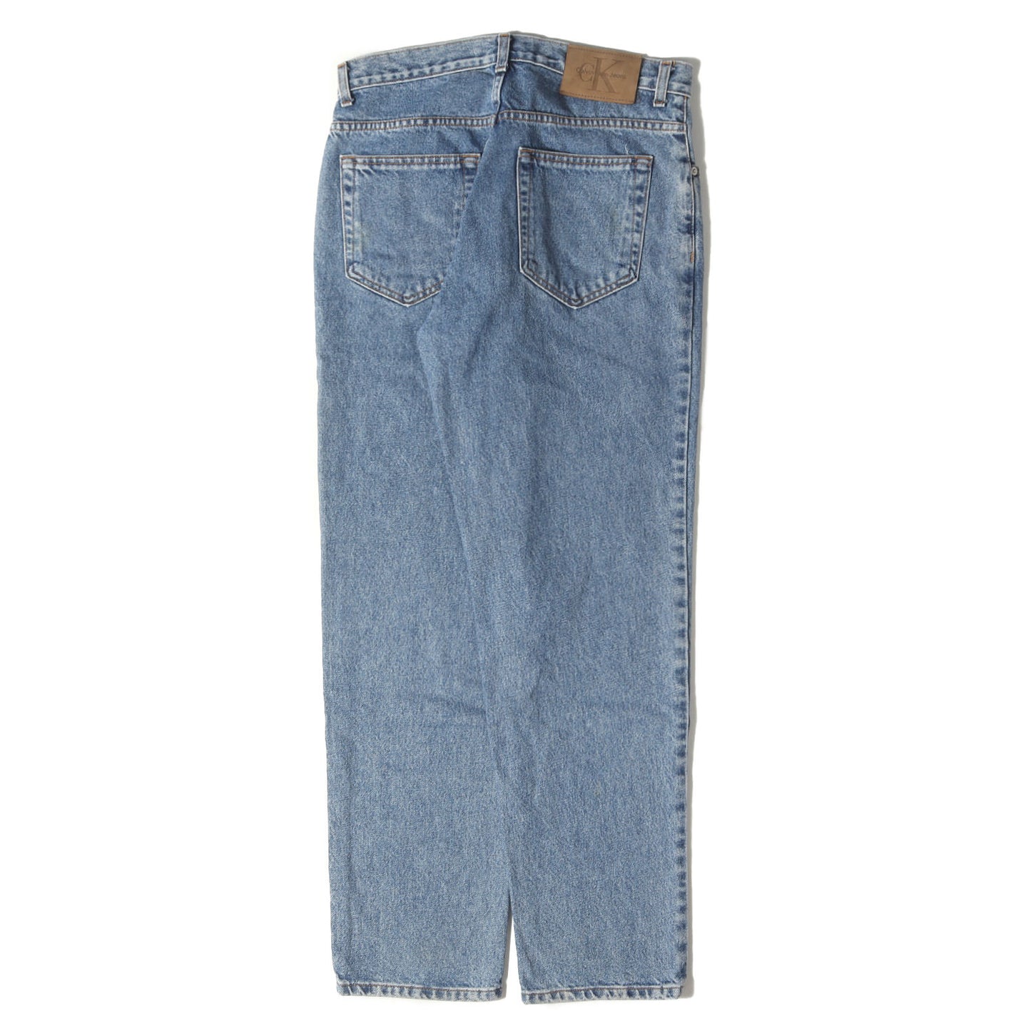 90s Calvin Klein Jeans ユーズド加工 デニムパンツ USA製