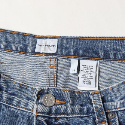 90s Calvin Klein Jeans ユーズド加工 デニムパンツ USA製