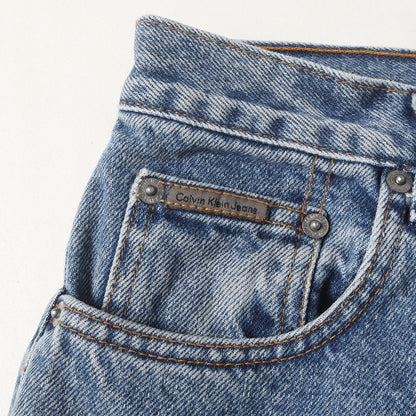 90s Calvin Klein Jeans ユーズド加工 デニムパンツ USA製