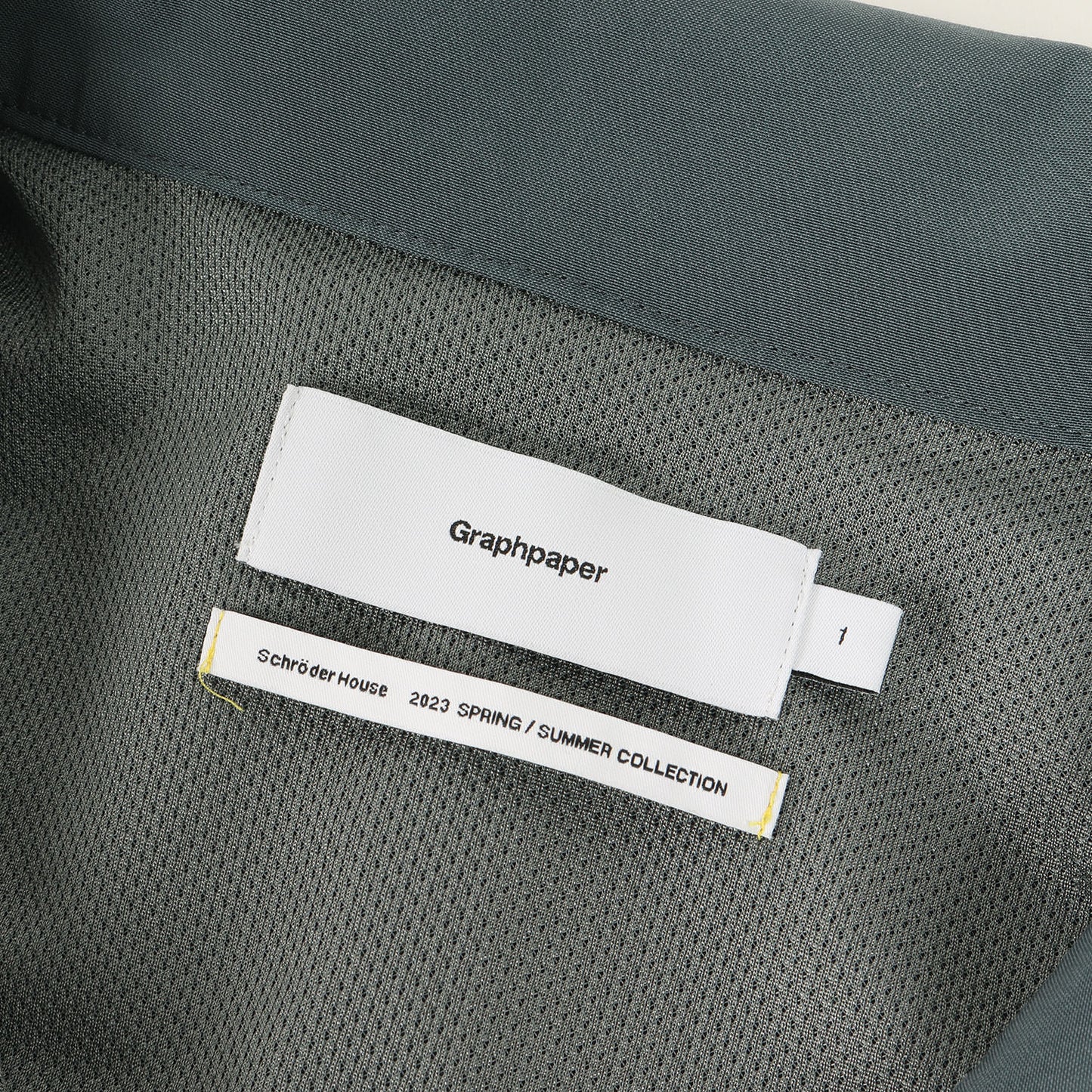 23SS スタンドカラー ブルゾン / ジャケット(Semi-Dull Poplin Stand Collar Blouson)