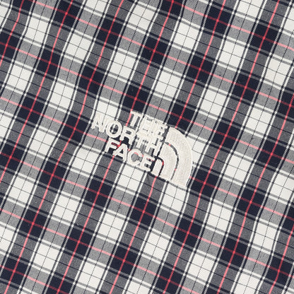 タータンチェック ナイロン ジップ ジャケット