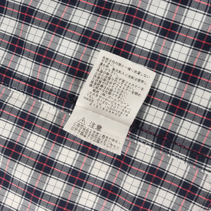 タータンチェック ナイロン ジップ ジャケット