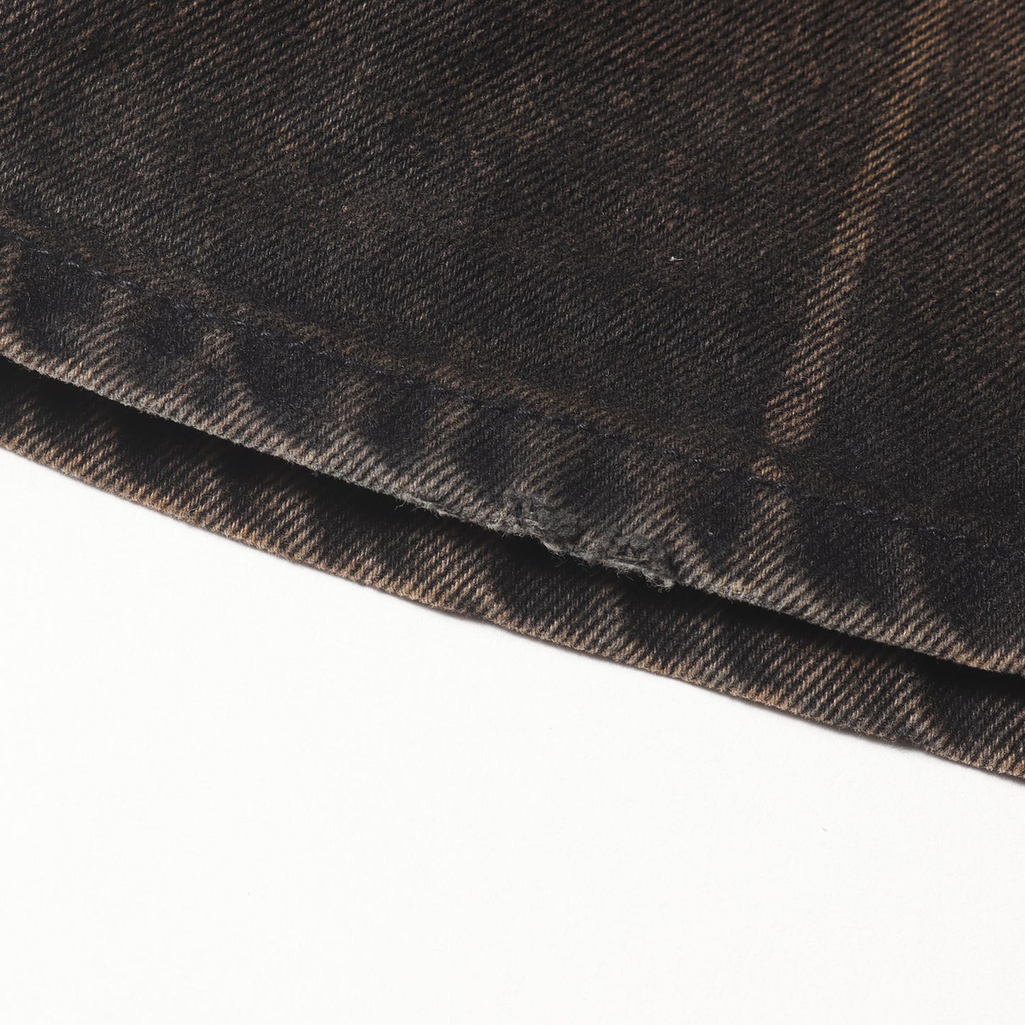 ブリーチ加工 ワイド デニムパンツ(Bleached Phantasy Jeans)