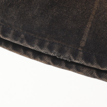 ブリーチ加工 ワイド デニムパンツ(Bleached Phantasy Jeans)