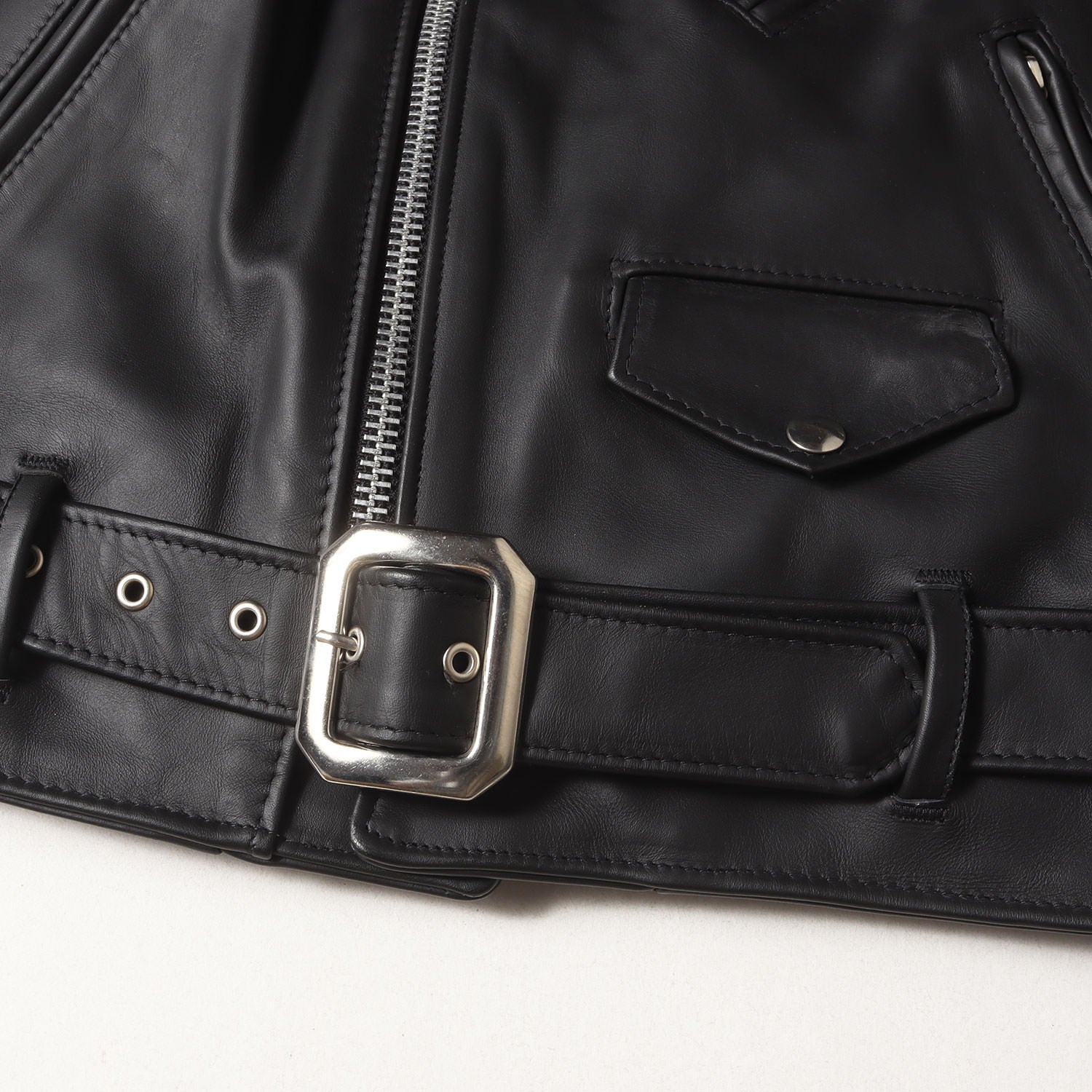 USA製 613NS] 中田商店別注 ワンスター ステアハイドレザー ダブル