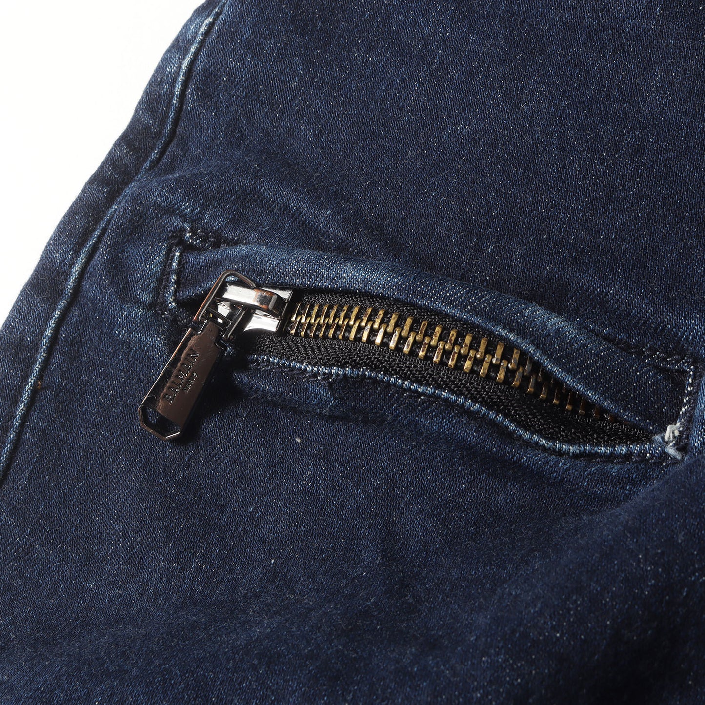 ストレッチ スキニー バイカー デニムパンツ