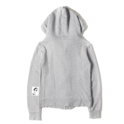 ×HYPERTROPHY ファットジップ スウェットパーカー