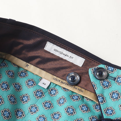 1タック ストレッチ スラックスパンツ(GENTLEMAN FIT)