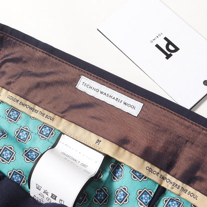 1タック ストレッチ スラックスパンツ(GENTLEMAN FIT)