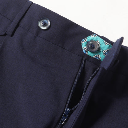 1タック ストレッチ スラックスパンツ(GENTLEMAN FIT)