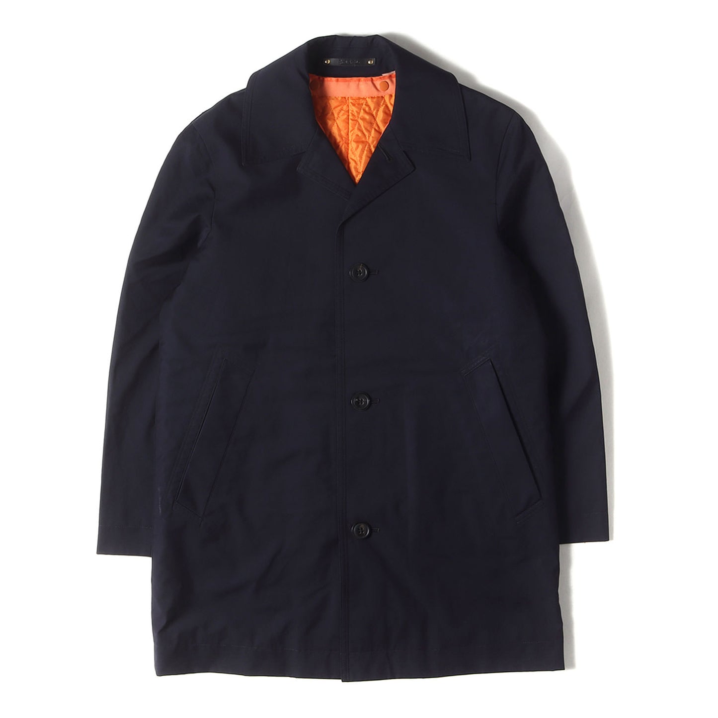 ×Loro Piana キルティングライナー付き 3レイヤーウール コート