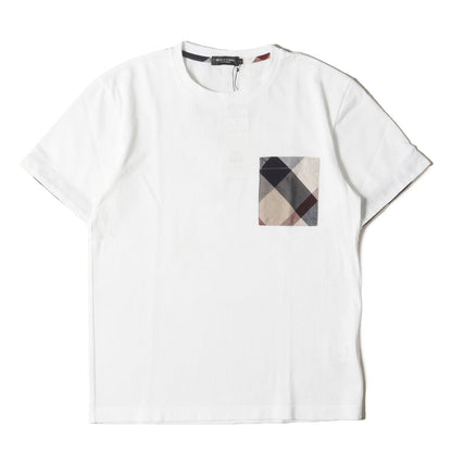 チェックポケット メッシュ Tシャツ