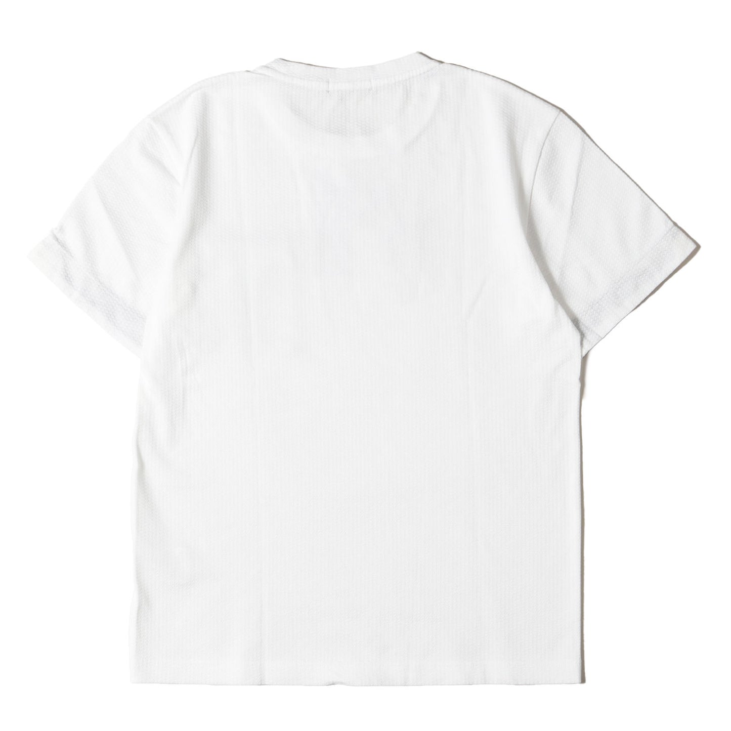 チェックポケット メッシュ Tシャツ