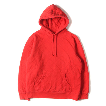 スクリプトロゴ キルティング スウェットパーカー(Quilted Hooded Sweatshirt)
