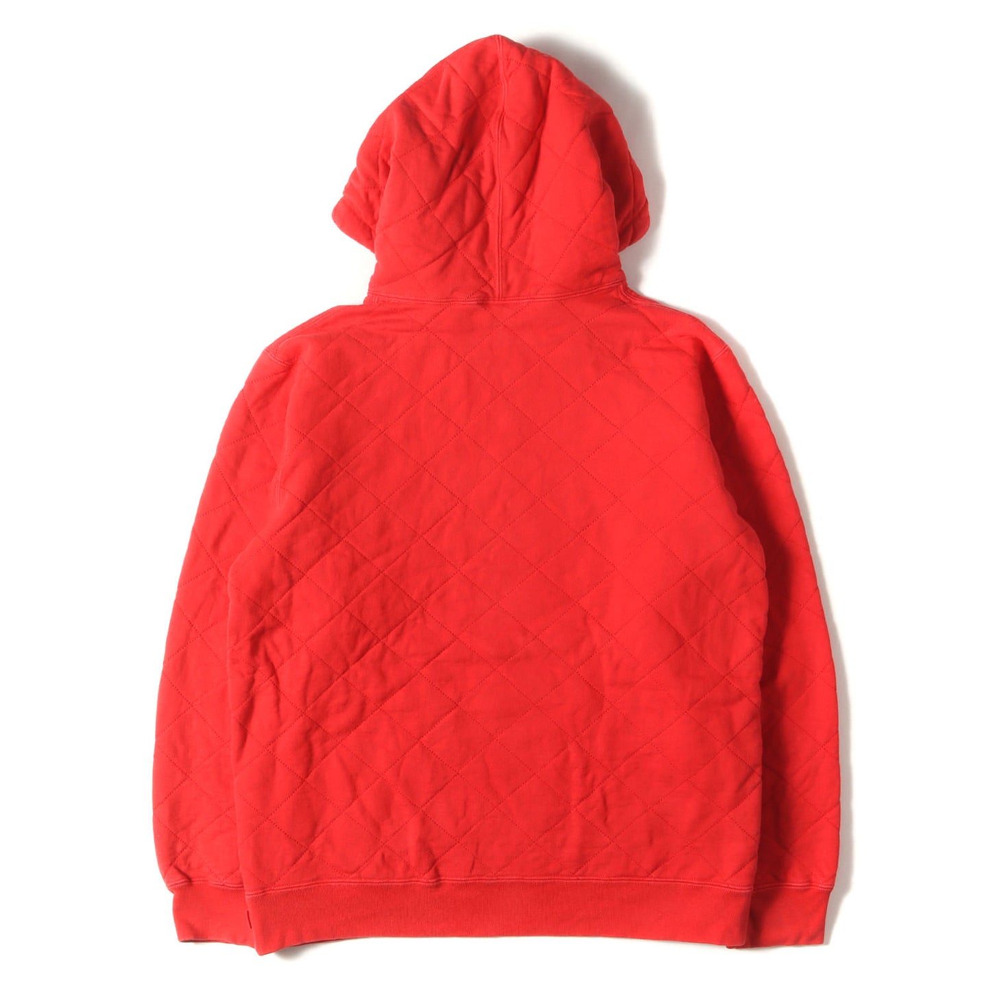 スクリプトロゴ キルティング スウェットパーカー(Quilted Hooded Sweatshirt)