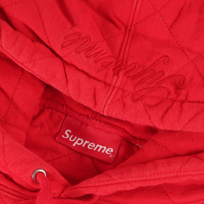 スクリプトロゴ キルティング スウェットパーカー(Quilted Hooded Sweatshirt)