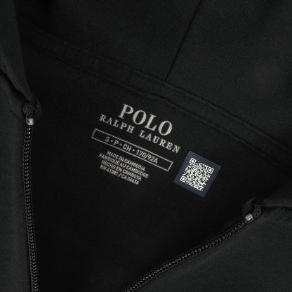 ワンポイント刺繍 テックスウェット フルジップ パーカー