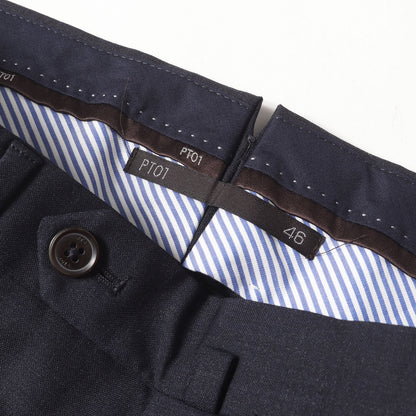 スーパースリム ストレッチウール スラックスパンツ(SUPER SLIM FIT)