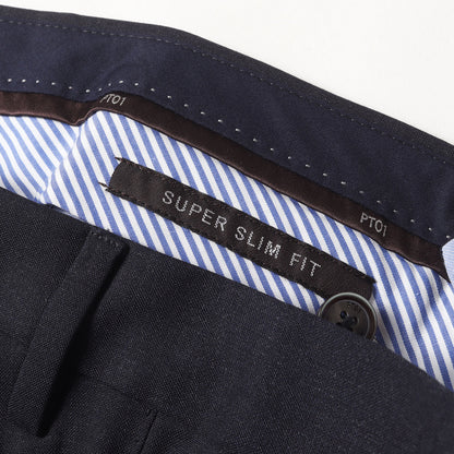 スーパースリム ストレッチウール スラックスパンツ(SUPER SLIM FIT)