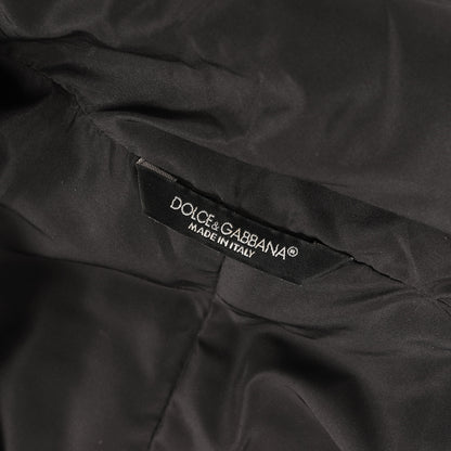 ロゴプレート付き 中綿 フード ジップ ベスト