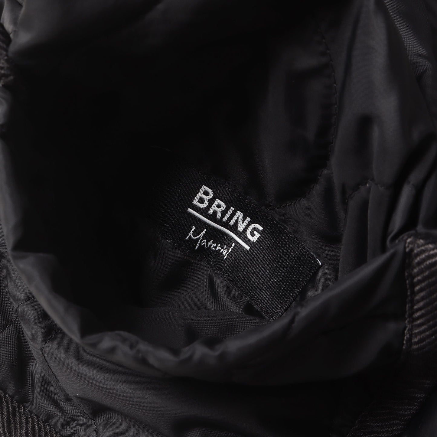 21AW EARTH TO WEAR RECYCLE BRING Material キルティング リバーシブルジャケット