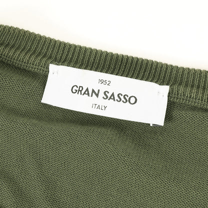 クルーネック コットン ニット