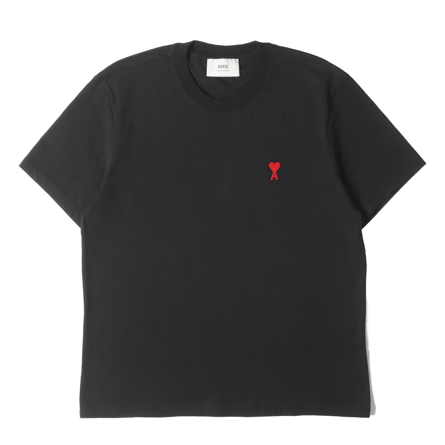 近年モデル 現行タグ アイコン刺繍 クルーネック Tシャツ