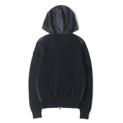 ナイロン コンビ フルジップ ニット ジャケット(MAGLIONE TRICOT CARDIGAN)