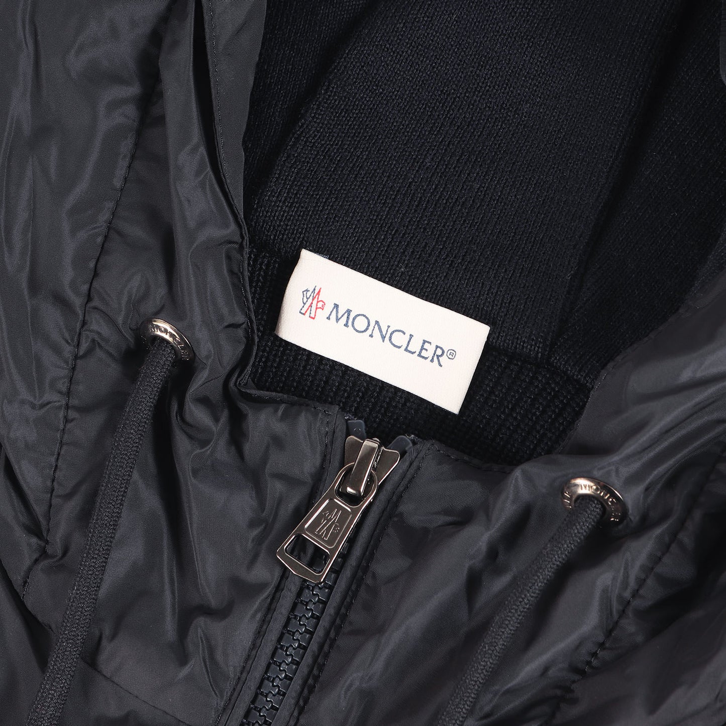 ナイロン コンビ フルジップ ニット ジャケット(MAGLIONE TRICOT CARDIGAN)