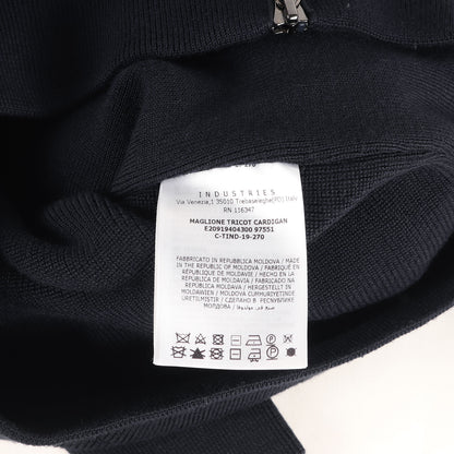 ナイロン コンビ フルジップ ニット ジャケット(MAGLIONE TRICOT CARDIGAN)