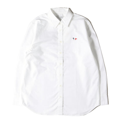 現行タグ ワンポイント刺繍 オックスフォード シャツ