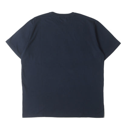 ペイズリー刺繍 クルーネック Tシャツ