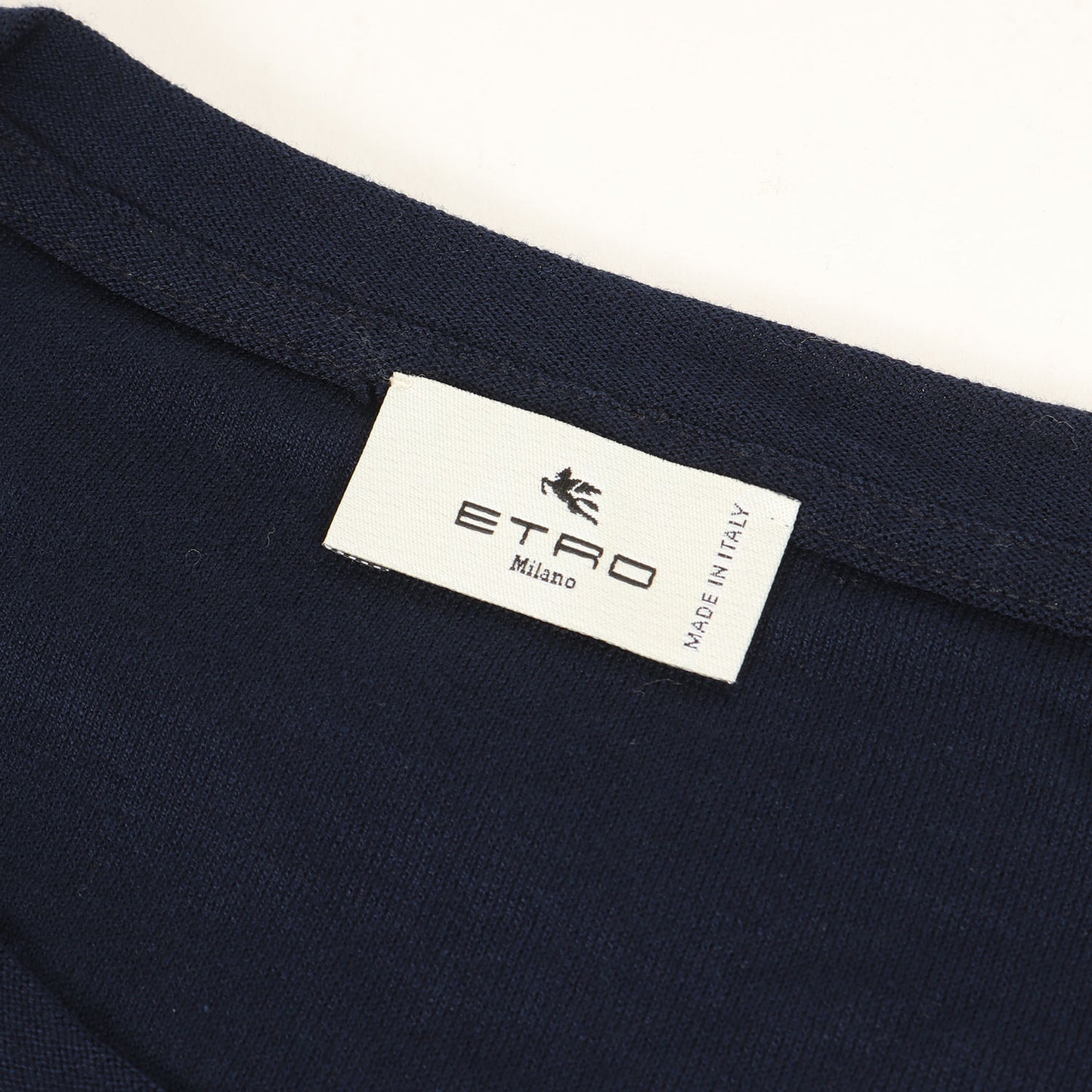 ベルベット アップリケ コットンジャージー Tシャツ