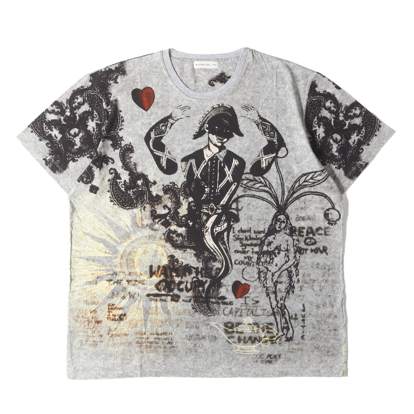 全面プリント グラフィック Tシャツ